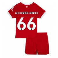 Maglie da calcio Liverpool Alexander-Arnold #66 Prima Maglia Bambino 2023-24 Manica Corta (+ Pantaloni corti)